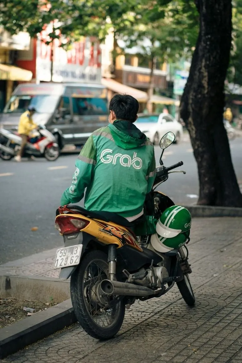 Grab такси Вьетнам заказ в приложении